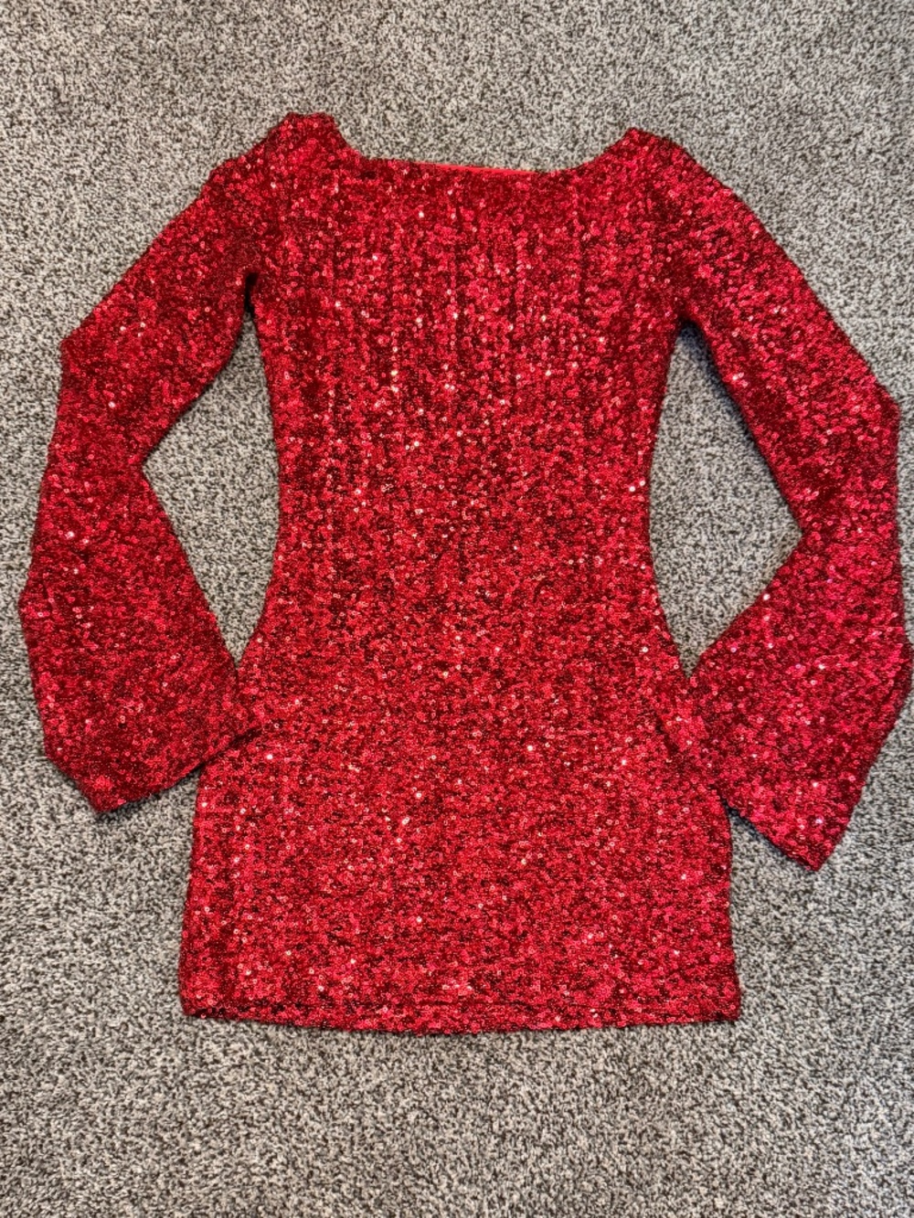 NWT Sorelle UK Tala Sequins Red Mini Dress Women's Size XS New with tag